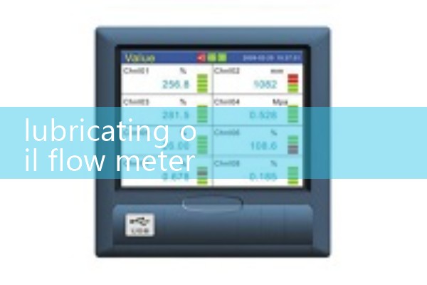lubricating oil flow meter 1/2 inch